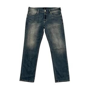 Mens True Religion Geno Jeans Relaxed Slim Fit Stretch Sz 36x32
